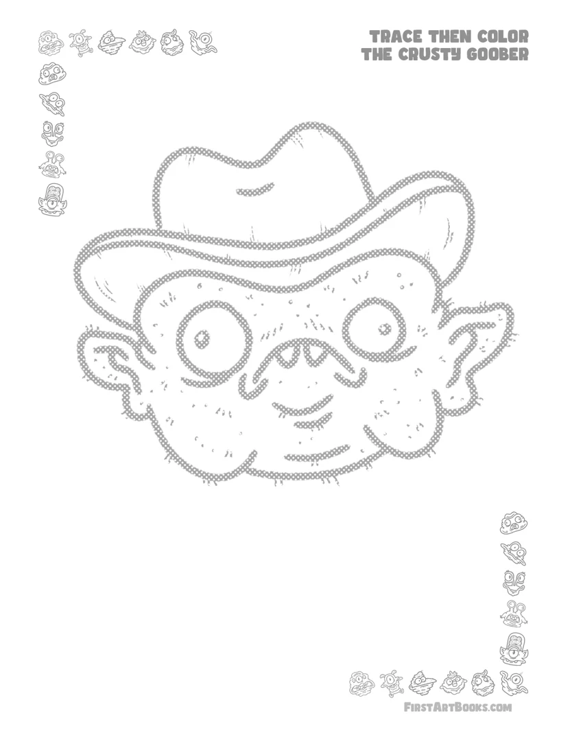 Cowboy Goober printable preview