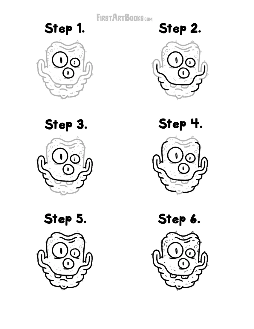 Pointy-Tuft Goober printable preview