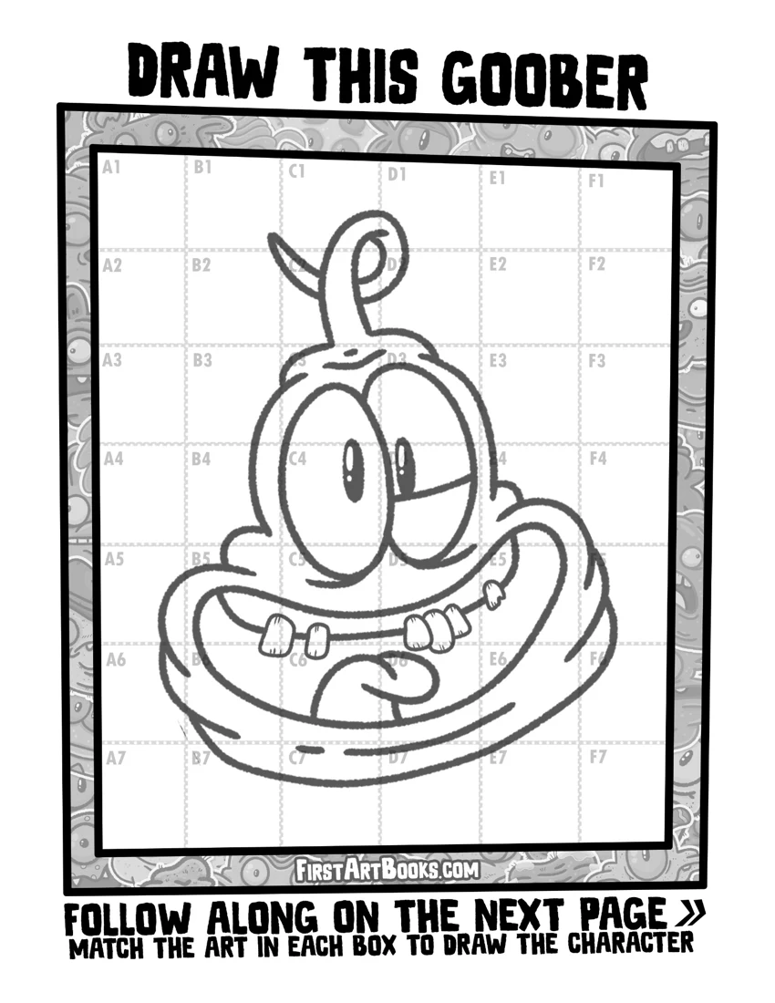 Curled-Antenna Goober printable preview